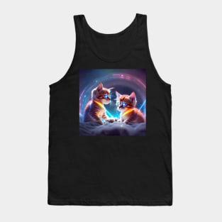 Space Cats 25 Tank Top